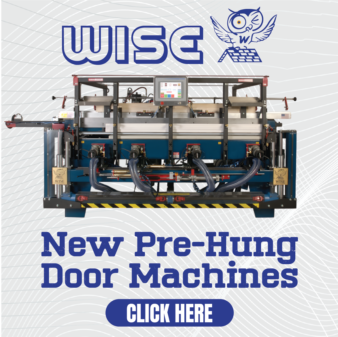 Wise New Prehung Door Machines