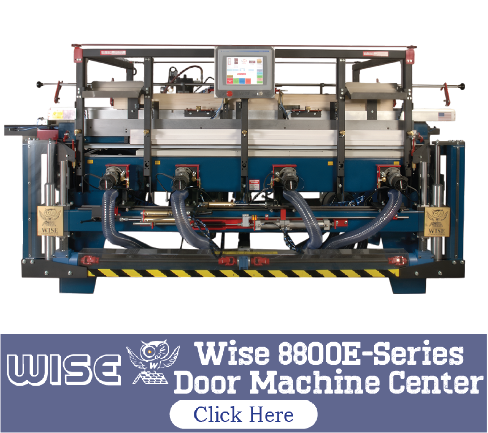 Wise 8800E Series Prehung Door Machine