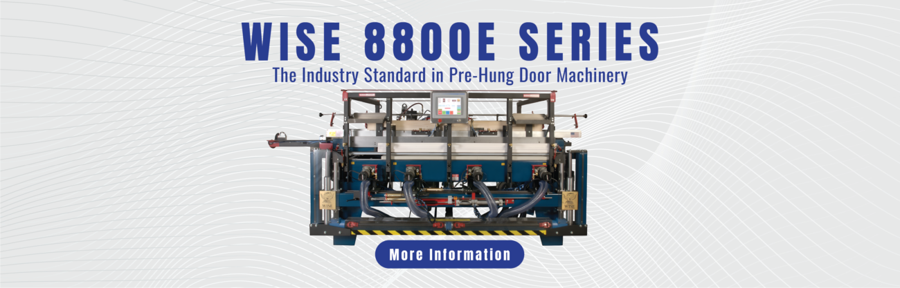 Woise Machine Door Machines | Prehung Door Equipment