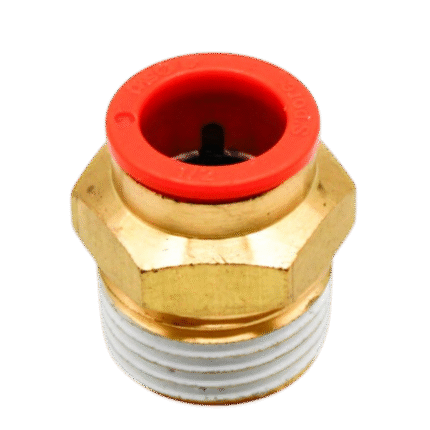 Male Connector – 3/8" OD x 1/4" NPT Push-to-Connect Air Fitting