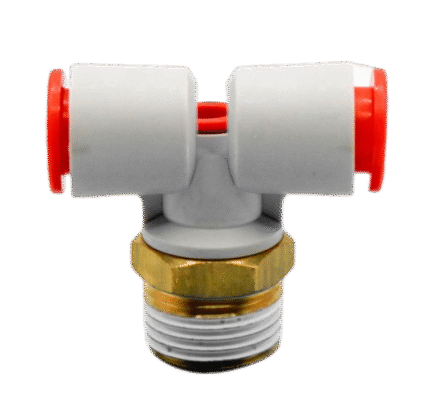 4277P-4 Male Branch TEE 1/4" NPT, 1/4" OD