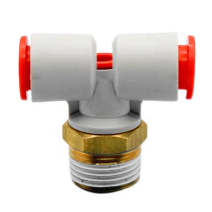 4277P-4 Male Branch TEE 1/4" NPT, 1/4" OD