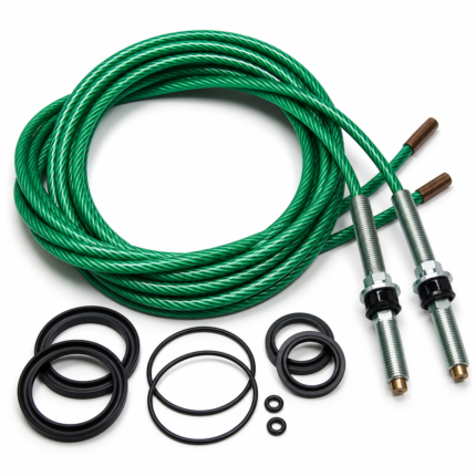 2 X 36 Cable-Trol Repair Kit with replacement cable and seals