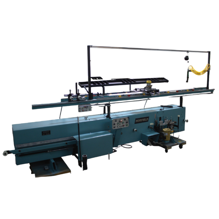 Refurbished Norfield Legacy Magnum door production machine.
