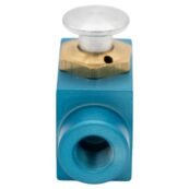 Air-Mite MV3 Valve – Mushroom Push Button Pneumatic Control
