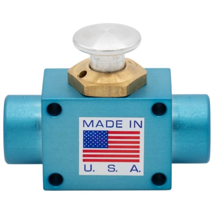 Air-Mite MV3 Valve – Mushroom Push Button Pneumatic Control Air-Mite MV3 Valve – Mushroom Push Button Pneumatic Control